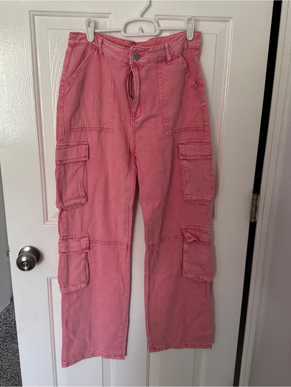 Vibrant Pink Jeans/ Pants